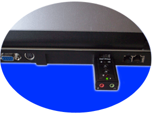 USB Sound Card With Virtual 7.1 Channel Surround Sound