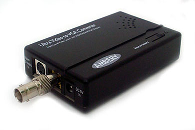 Inputs Of The Ultra BNC Composite S-Video To VGA RGBHV Up Converter