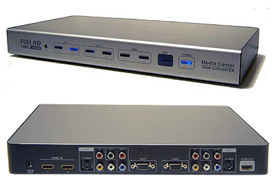 HDMI Multimedia A/V Center With Composite Video S-Video VGA Component Video HDMI Inputs