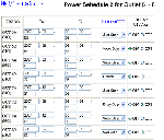 Power Schedule Web Screenshot 2 For Sensor Output Module For 8-Port Remote Input/Output Sensor Controller Switch ~ Web Control with Timer/Scheduler