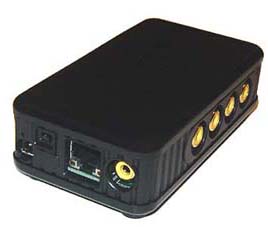 4-Channel Web Video Server With TV Out ~ Remote Video Surveillance Station