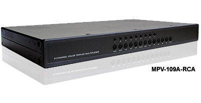 Professional 9-Channel Video Multiplexer PIP Video Processor - Multi-Channel Split Screen Video Processor