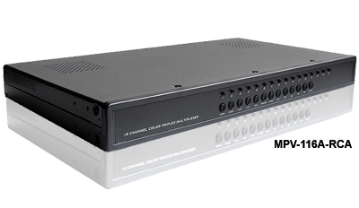 Professional 16-Channel Video Multiplexer PIP Video Processor - Multi-Channel Split Screen Video Processor