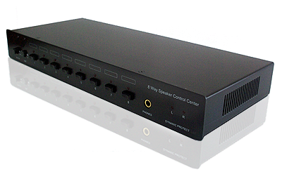 8-Port Professional Speaker Selector Amplifier Routing Switch SPSW-8P
