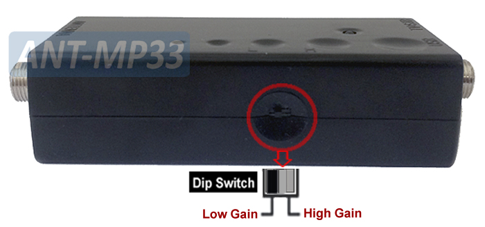Super 15-dB HD TV Antenna Powered Amplifier – ANT-MP33 – For UHF VHF ATSC DVB-T