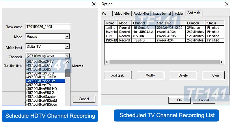 Professional USB Digital HD MPEG DVR Recorder W/ ATSC & Clear QAM TV Tuner (USBTF-DTV311)
